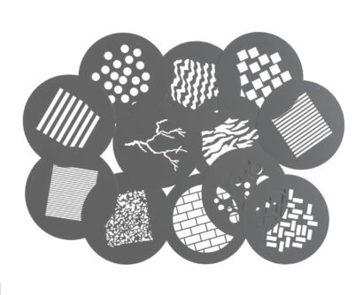 Broncolor Gobo set for optical snoot 33 625 00