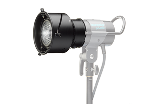 33 631 00 Picolite fresnel spot attachment white out